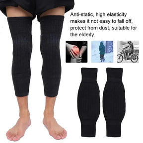 1 Pair Wool Knee Brace Pads - Winter Warm Thermal Knee Warmers ❄️❄️ - House Sense360°